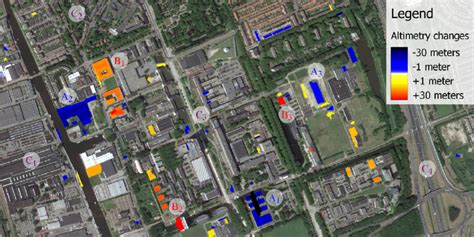 Final results produced through border reconstruction of buildings ...