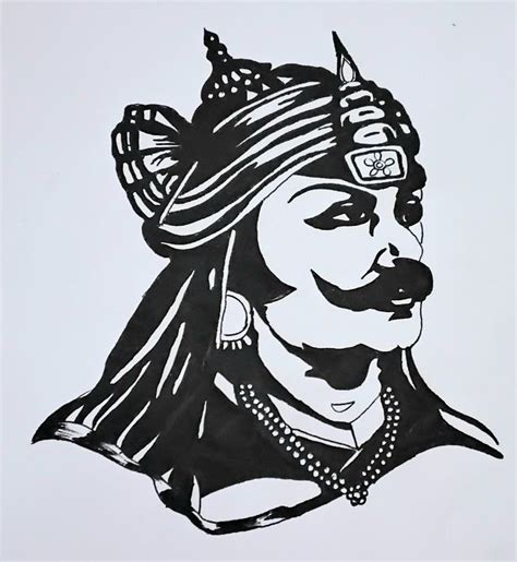 Maharana pratap sketch | Pen art, Art tattoo, Art