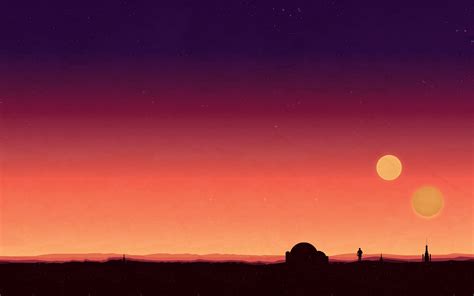 Luke Skywalker Tatooine Sunset - Meme Tattos