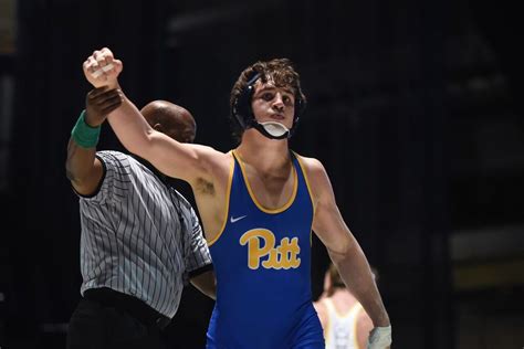 No. 10 Pitt wrestling topples No. 7 Virginia Tech in season finale, 18 ...