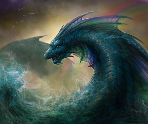 Typically with wings, the French version of the Drac is a sea serpent ...