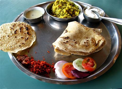 Simple Village Food | Pithla Bhakri at Virangula, near Bhoin… | Flickr