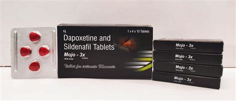 Dapoxetine 30mg And Sildenafil 50mg Tablets at Rs 2560/box ...