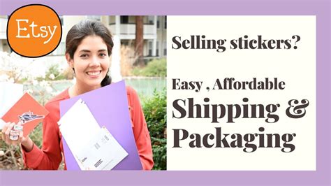 How to Package and Ship Etsy Stickers in an affordable and weatherproof ...