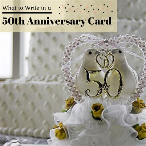 50th Anniversary Wishes: What to Write in a Card - Holidappy