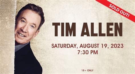 Tim Allen - SOLD OUT! | Genesee Theatre