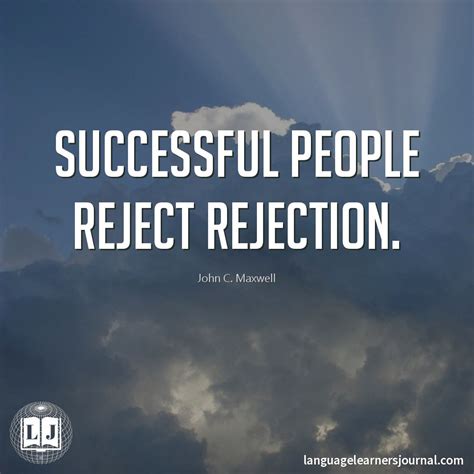 "Successful People Reject Rejection" #MotivationalQuote | Successful ...