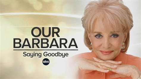 Saying goodbye to Barbara Walters, after her death at 93: 20/20 ‘Our Barbara’ Part 11 - Good ...