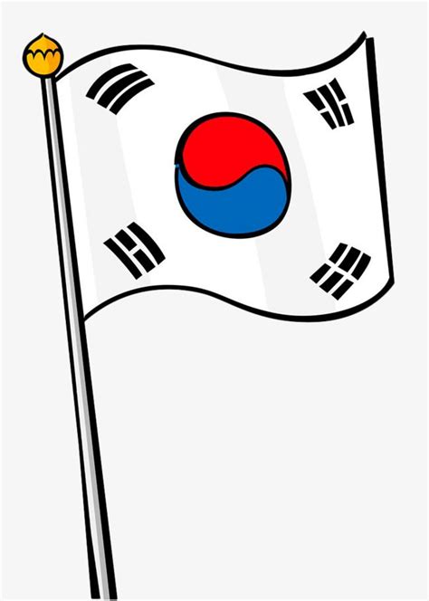 Hand Painted Korean Flag | Korean flag, Flag, Flag art