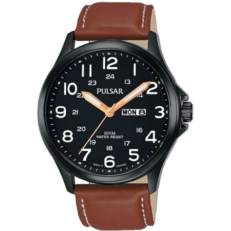 Men's Sports Leather Strap Watch PJ6093X1 - Watches from Hillier Jewellers UK