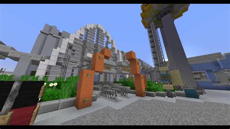 Minecraft - Universal Studios Orlando Tour - YouTube