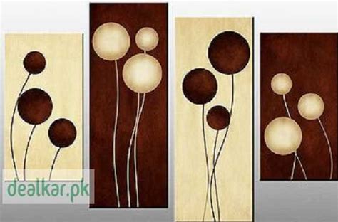 Brown Cream Abstract Painting | Abstract Art - Painting & Mirrors