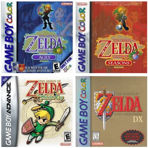 Legend of Zelda GBC/GBA games. These are high on my most wanted list ...