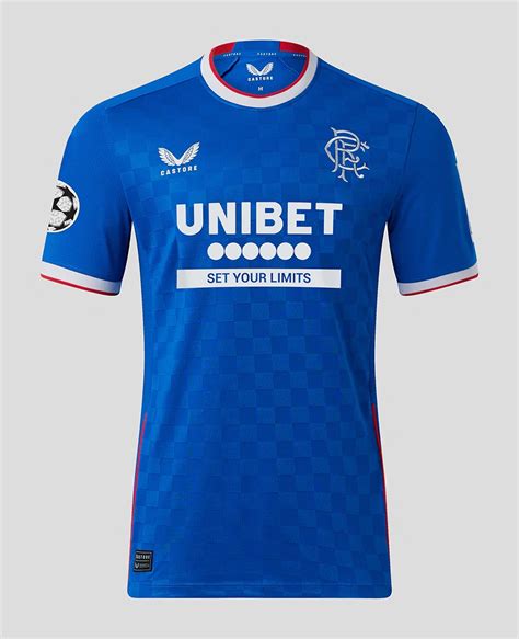 Rangers 2022-23 European Home Kit