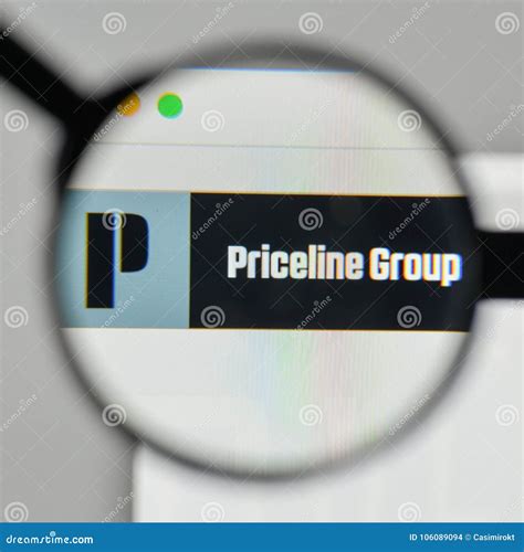 Milan, Italy - November 1, 2017: Priceline Group Logo on the Web Editorial Stock Image - Image ...