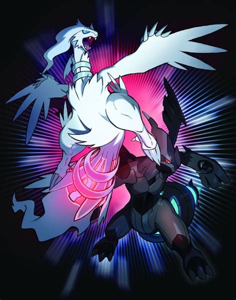 Official artwork and Game Freak trailer for Legendary Pokémon Zekrom and Reshiram distributions ...