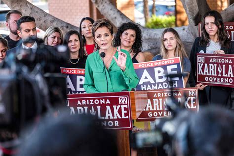 Arizona GOP nominee Kari Lake mocks attack on Paul Pelosi at campaign event