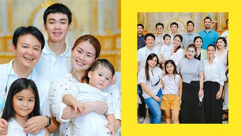 Jodi Sta. Maria Attends Baptism Of Iwa Moto, Pampi Lacson's Son