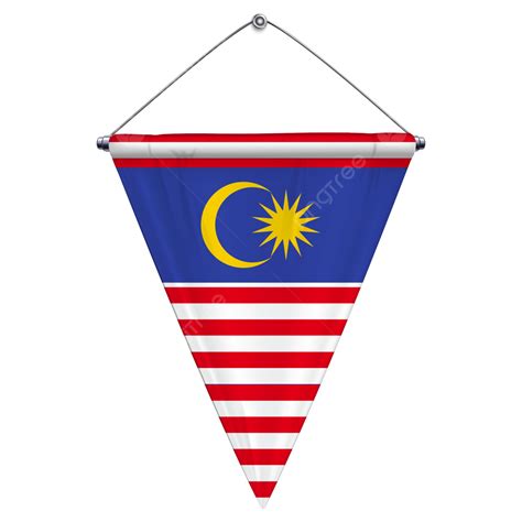 Pennant Flag PNG Transparent, Triangle Pennant Flag Malaysia, Triangle, Pennant, Malaysia PNG ...