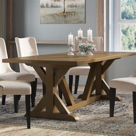 Laurel Foundry Modern Farmhouse Sydney Solid Wood Dining Table & Reviews | Wayfair