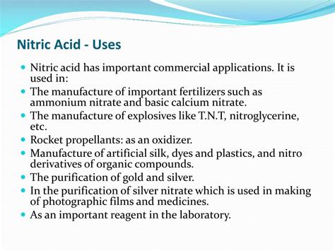 PPT - Nitric Acid (HNO3) PowerPoint Presentation, free download - ID:2478951