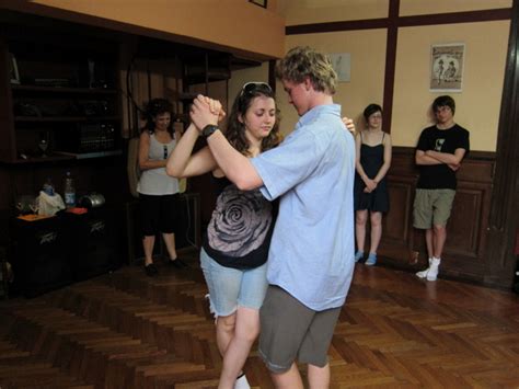 Tango lesson · Unschool Adventures