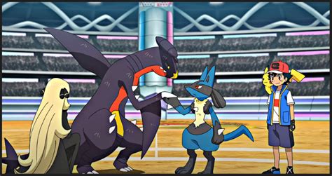 Ash Ketchum makes history after defeating Sinnoh champion Cynthia in ...