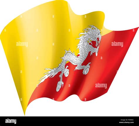 Bhutan flag, vector illustration Stock Vector Image & Art - Alamy