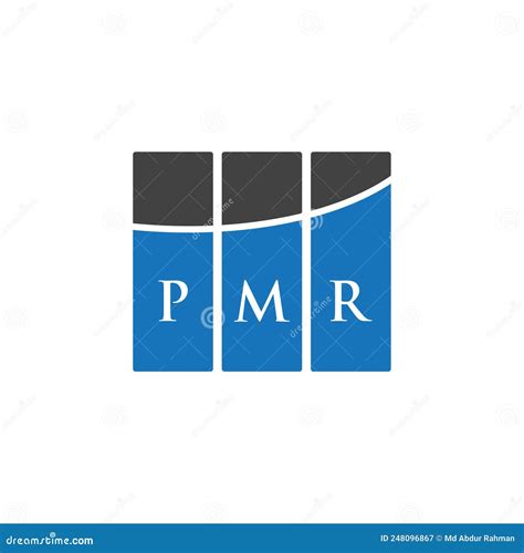 PMR Letter Logo Design on WHITE Background. PMR Creative Initials Letter Logo Concept. PMR ...