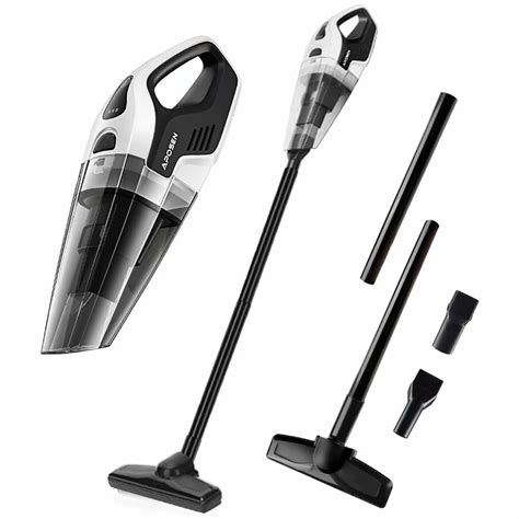 APOSEN Cordless Handheld Car Vacuum Cleaner 2 in 1 Stick Vacuum Wet/Dry Using for Home & Car ...