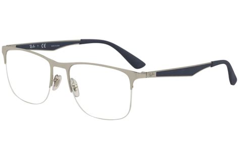 Ray Ban Men's Eyeglasses RB6362 RB/6362 RayBan Half Rim Optical Frame ...