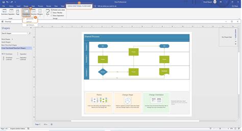 How to Draw and Change a Swimlane Diagram in Visio | EdrawMax Online