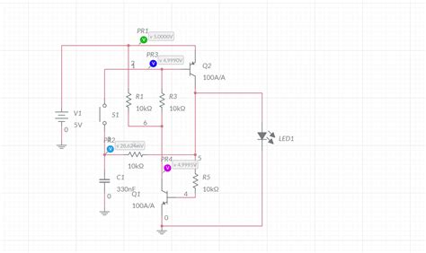 transistors - Why is my latch circuit not toggling? - Electrical ...