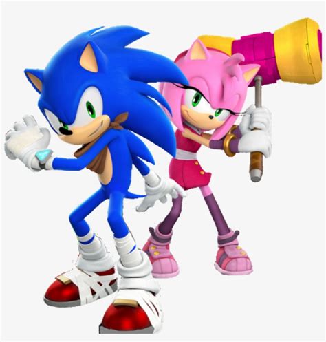 Sonamy Sticker - Amy Rose Sonic Boom Rise Of Lyric Transparent PNG ...