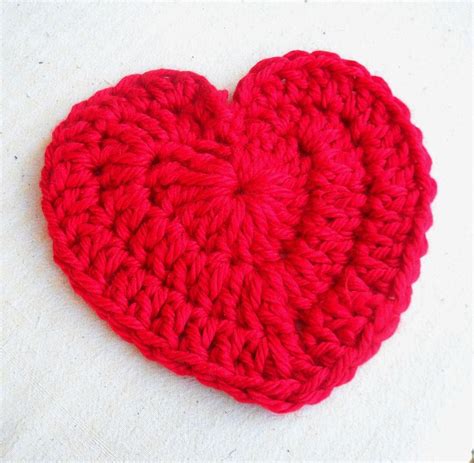 Give someone your heart this Valentines..a large crochet heart! Free ...