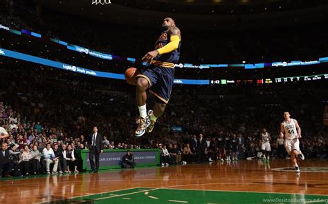 LeBron James Dunk Wallpapers on WallpaperDog