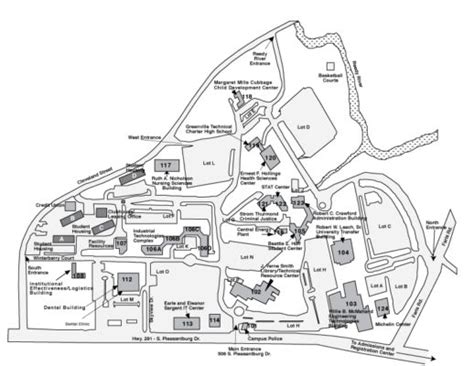 Greenville Tech Barton Campus Map – Map Vector