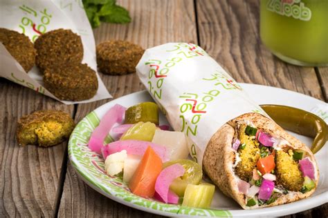 Falafel Sandwich Lebanese – Zaroob