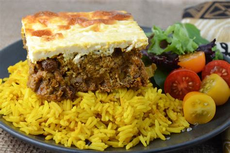 South African Bobotie with Yellow Rice | Foodie On Board