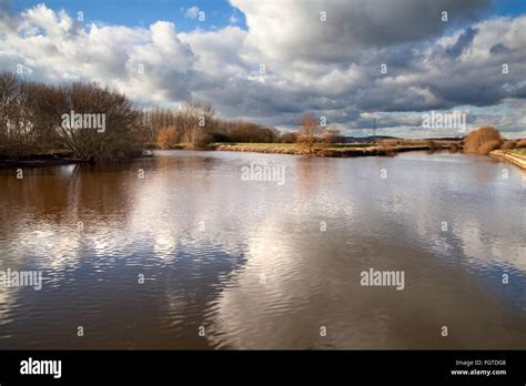 The River Calder Flows into the River Aire at Castleford Lock ...