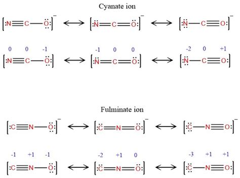 Cyanate Ion Lewis Structure