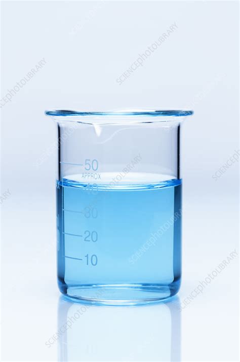 Copper(II) nitrate solution - Stock Image - C043/2656 - Science Photo Library