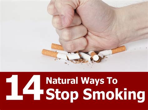 14 NATURAL WAYS TO STOP SMOKING | Quit Smoking