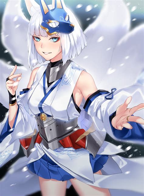 Fox girl Kaga (Aircraft Carrier): Azur Lane mobile... (17 Dec 2018)｜Random Anime Arts [rARTs ...