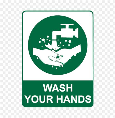 Wash Your Hands Safety Sign Clipart Background free PNG | TOPpng
