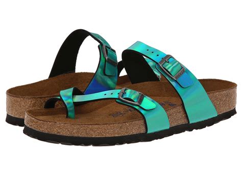 Birkenstock Mayari Soft Footbed in Green | Lyst