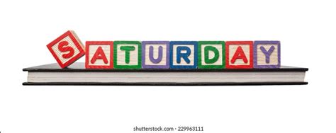 49 Saturday Colorful Formed Word Images, Stock Photos & Vectors | Shutterstock