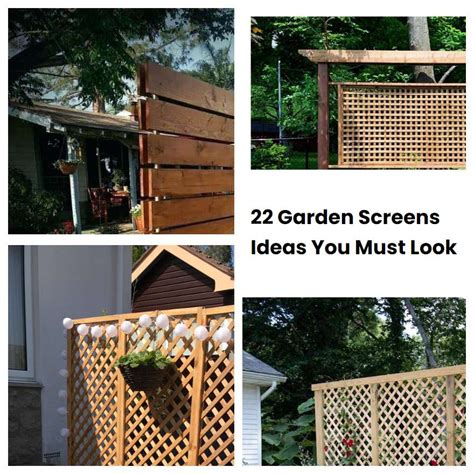 22 Garden Screens Ideas You Must Look | SharonSable