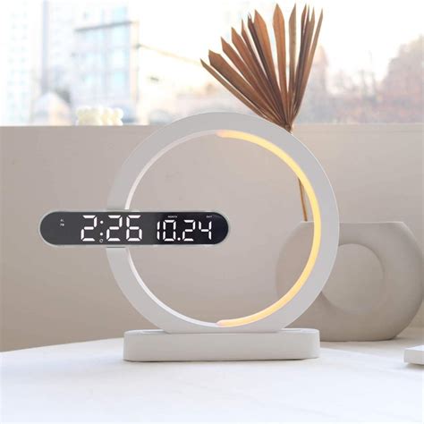 table clock LED lamp | Interior Design Ideas