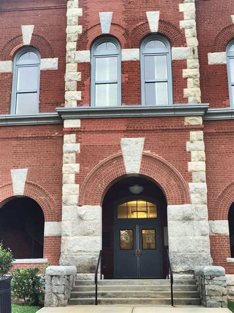 Entryway Historic Clayton County Courthouse Jonesboro GA. Paul Chandler June 2017. Clayton ...